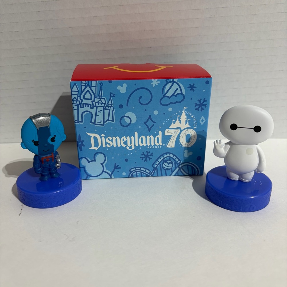 2025 Disneyland 70 Anniversary McDonald’s Happy Meal Toy #25 Baymax Nebula NEW